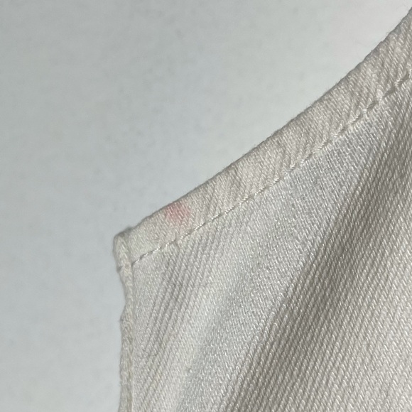 J Crew White Denim Shift Mini Dress size 2 - Picture 7 of 9